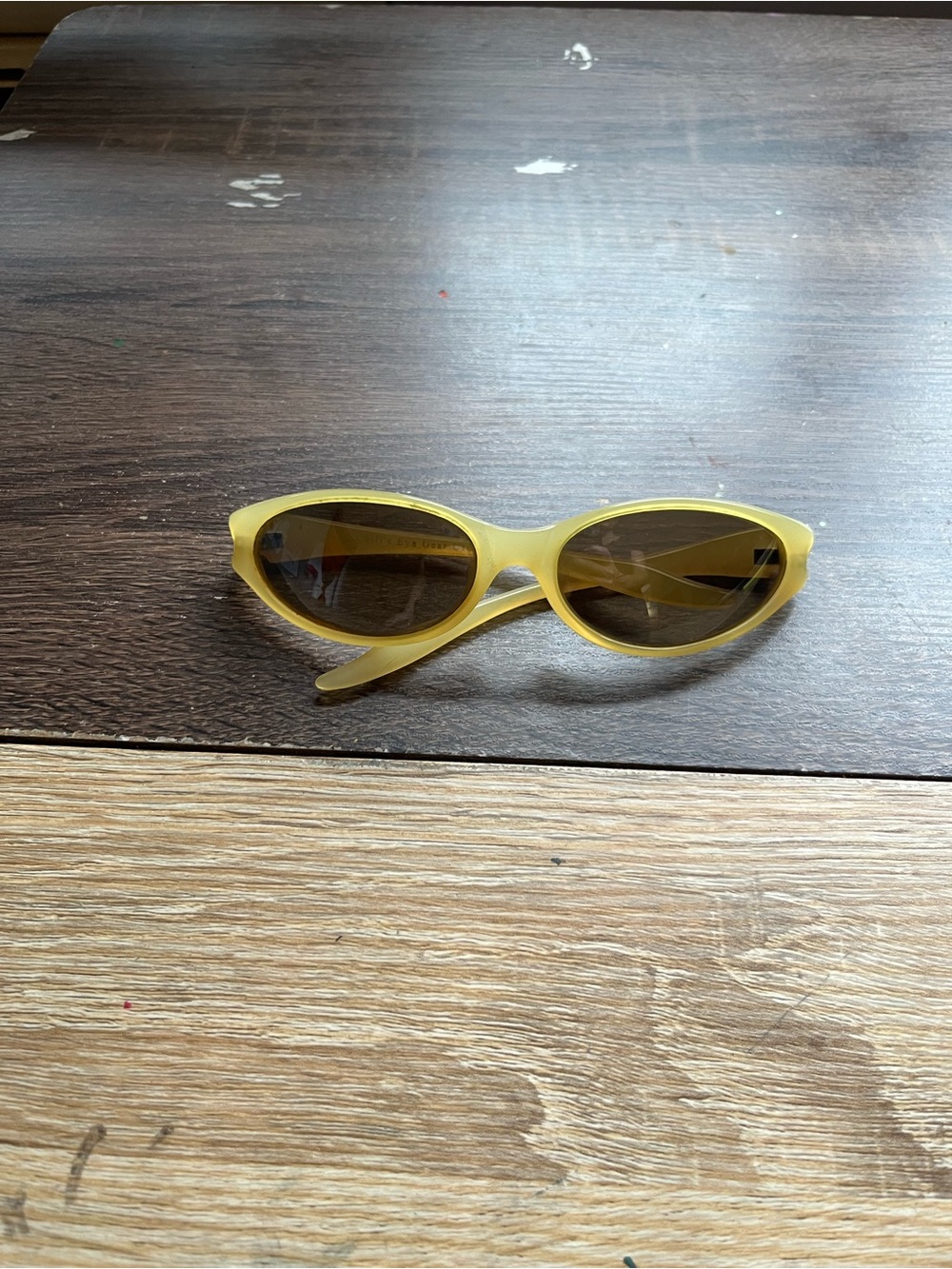 Yellow Cat-Eye Women's Sunglasses